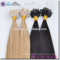 Alibaba Wholesale Remy Hight Grade Hair 2g micro anillo extensiones de cabello en bucle